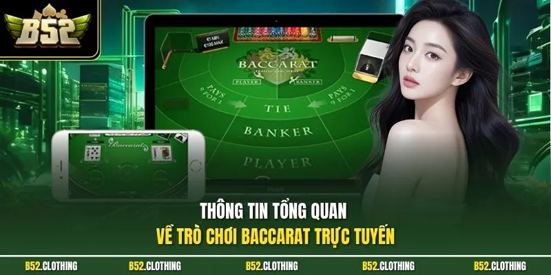 Thông tin tổng quan về trò chơi Baccarat trực tuyến